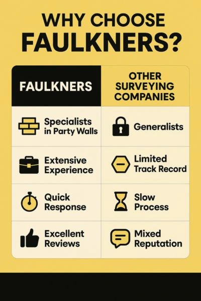 Can I Alter The Party Wall Surveyor? - A Crucial Guide From Faulkner Surveyors 4 Party Wall Mediation {bane} Faulkner Surveyors Bracknell Best Surveyor Near me Bracknell
